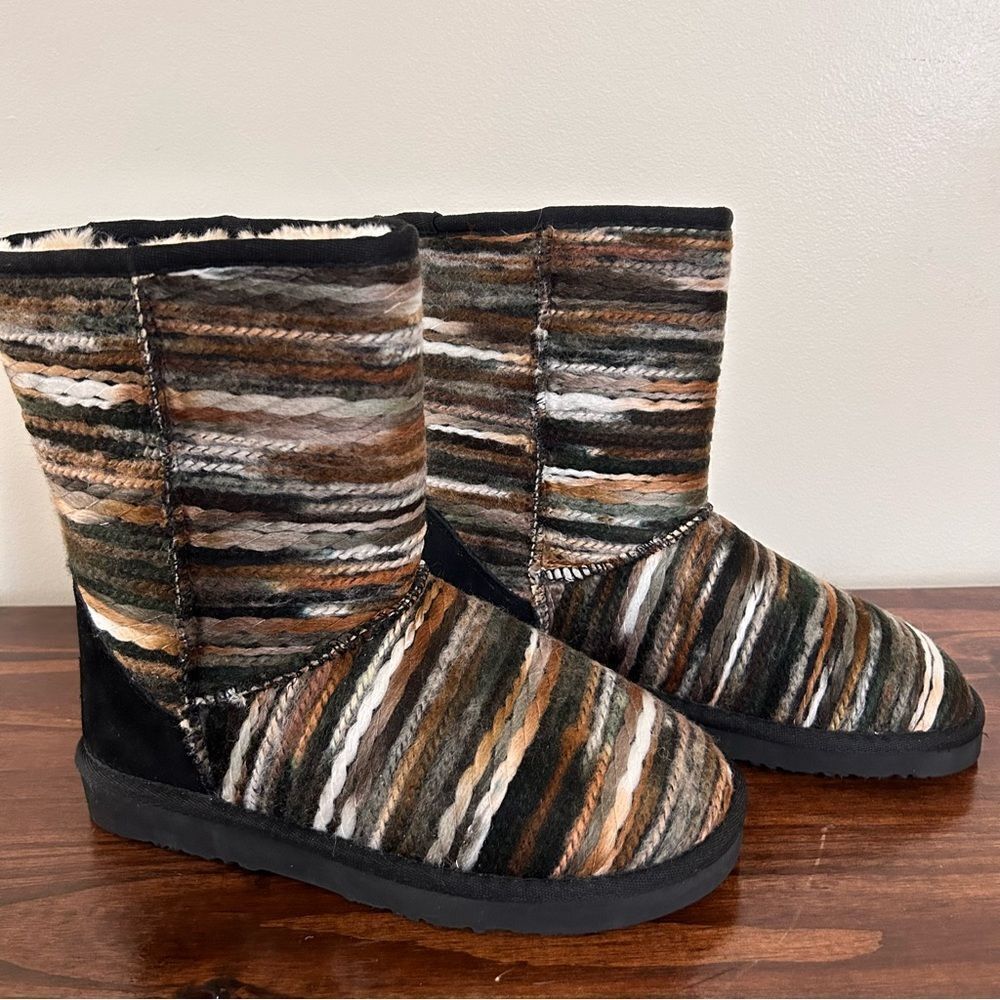 Lamo Juarez Yarn Boot Size 6